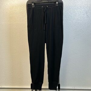 Barefoot Dreams Women’s Black 100% Cotton Sweatpants Size S